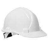 Essafe Vidalı Beyaz Barete Monte Şeffaf Yüz Siperlik Koruma