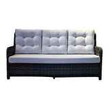 Esyala Rattan Bağlıca Takım, 2 puflu, (3-1-1) 80*150 Masa