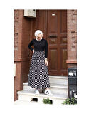 Kuşaklı Mevlana Etek Beyaz-976