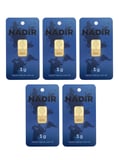 5 Adet 1 Gram Nadir Gram Altın