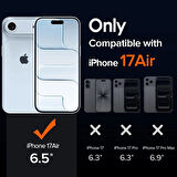 iPhone Air Şeffaf Kılıf Silikon / Cam Ekran Koruyucu Seti