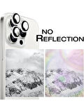 iPhone 15 Pro / 15 Pro Max Kamera Lens Koruyucu ''Safir Cam & Kolay Kurulum'' (Naturel)