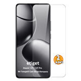 Xiaomi 14T / 14T Pro Temperli 9H Cam Ekran Koruyucu (2 ADET)