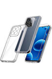Xiaomi 15 Şeffaf Silikon Kılıf | Cam Ekran Koruyucu Seti (1 Cam 1 Kılıf)
