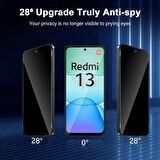 Redmi 13 Gizli Hayalet Cam Ekran Koruyucu