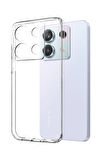 Xiaomi Redmi Note 13 Pro 5G Şeffaf Kılıf + Cam Ekran Koruyucu Seti
