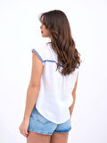 7162 BLUZ-BEYAZ