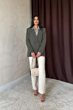 Haki Blazer Ceket