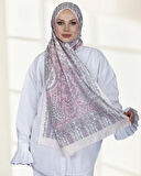 SİLKTOUCH SOFT ŞAL DESEN VİZYON PEMBE