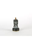 Ø16 Mm - Ø22 Mm Sarı Yuvarlak Ledli Kalıcı Buton 24vac/dc 1no+1nc