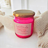 ETERNAL LOVE ROSE -YLANG YLANG DOĞAL SOYA MUMU PINK KAVANOZ 