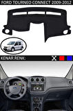 Torpido Koruma Halısı Siyah Kenar Renk Siyah Ford Tourneo Connect 2009-2012 ile Uyumlu