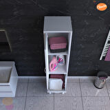 Modilayn Forbest 40x135 cm Banyo Düzenleyici Detarjan Temizlik Havlu Çamaşır Dolabı