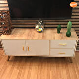Modilayn Claros Tv Sehpası Tv Ünitesi 150X40X60 cm Tv Standı