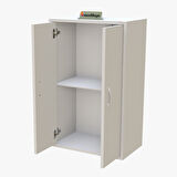 Modilayn 54 x 88,4 x 32,5 cm Çok Amaçlı Çamaşır Makine Üstü Dolabı Banyo Dolabı Asma Dolap