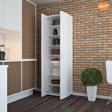 Modilayn Sekiz Raflı CokAmaclı Dolap Mutfak Dolabı Banyo Dolabı Ofis Dolabı