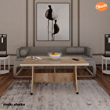 Eliusta Tekerlekli Mdf Çalışma Masası