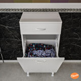 MODİLAYN ÇEKMECELİ VE SEPETLİ BANYO DOLABI