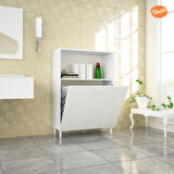 Modilayn Mutfak Dolabı Kirli Camasır Dolabı Sepetli Banyo Dolabı Cok Amaclı Dolap Oyuncak Dolabı