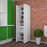 Modilayn Çok Amaçlı Dolap Mutfak Dolabı Banyo Dolabı Çocuk Odası Dolabı 8 Raflı Dolap