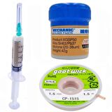Krem Lehim Solder Paste 183°C NoClean Sn63/Pb67 42G Lehim Toplama CP-1515 Emme Teli 1,5mm