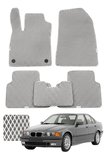 Bmw 3 Serisi 1990-2000 E36 Özelleştirilebilir Premium Eva Oto Paspas Seti - Gri