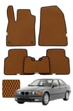 Bmw 3 Serisi 1990-2000 E36 Özelleştirilebilir Premium Eva Oto Paspas Seti - Taba