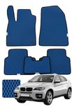 Bmw X6 2008-2014 E71 Özelleştirilebilir Premium Eva Oto Paspas Seti - Lacivert