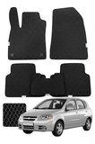 Chevrolet Aveo 2002-2011 Özelleştirilebilir Premium Eva Oto Paspas Seti - Siyah
