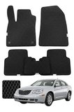 Chrysler Sebring 2007-2010 Özelleştirilebilir Premium Eva Oto Paspas Seti - Siyah