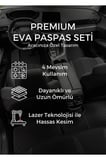 Dacia Logan STW 2013-2020 Özelleştirilebilir Premium Eva Oto Paspas Seti - Siyah