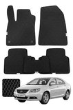 Geely Emgrand Sedan 2009-2014 Özelleştirilebilir Premium Eva Oto Paspas Seti - Siyah