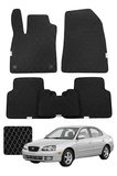 Hyundai Elantra 2000-2006 Özelleştirilebilir Premium Eva Oto Paspas Seti - Siyah