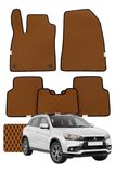 Mitsubishi ASX 2010-2021 Özelleştirilebilir Premium Eva Oto Paspas Seti - Taba