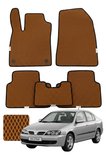 Nissan Primera 2001-2008 Özelleştirilebilir Premium Eva Oto Paspas Seti - Taba