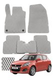 Suzuki Swift 2010-2017 Özelleştirilebilir Premium Eva Oto Paspas Seti - Gri