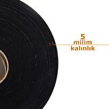 Kapı Pencere Bandı Yapışkan Sünger 5 MİLİM KALINLIK 40 MİLİM GENİŞLİK 10 METRE UZUNLUK / EVA-5*40
