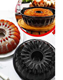 Sinbo Sto-6664 Yanmaz Yapışmaz 20 Dilimli 28Cm Emaye Kek Kalıbı