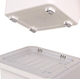 Motek MT06 Freebox 12 Litre Beyaz Gri Tekerlekli Tekli Organizer