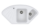 Granit Eviye MOON Series White (BEYAZ) (Köşe Model)