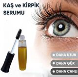 Kaş Kirpik Bakım Yağı (10 ml Doğal E Vitaminli) EVİN SİİRT ÜRÜNLERİ