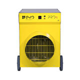 Evo35 PROs - 35 kw Kumandalı ve Dijital Endüstriyel Elektrikli Fanlı Isıtıcı