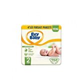 Evy Baby Bebek Bezi 2 Numara 3-6 Kg 152 Adet