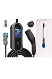 Elektrikli Araç Taşınabilir Şarj Istasyonu 7,4 Kw 32a Tip-2 3x32a 5 Mt Tip2(MOBİL UYGULAMA)