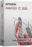 Autodesk Autocad LT 2025 (Windows) - 1 PC 1 Yıl Autodesk Serial Kodu