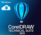 Corel CorelDRAW Technical Suite 2025 (Windows) - 1 PC Ömür Boyu Abonelik Kodu