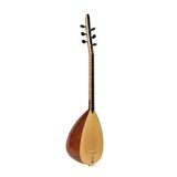 SAZ EX102CS Oyma Kestane Saz Çöğür Kısa Sap