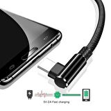 3 Metre Oyuncu Şarj Kablosu Type-C 3A 3m USB - TYPE C