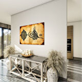 Dini Cam Tablo - Dikey Hat Sanatı - Dini Motif 01-030