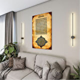 Dini Cam Tablo - Dikey Hat Sanatı - Dini Motif 02-002